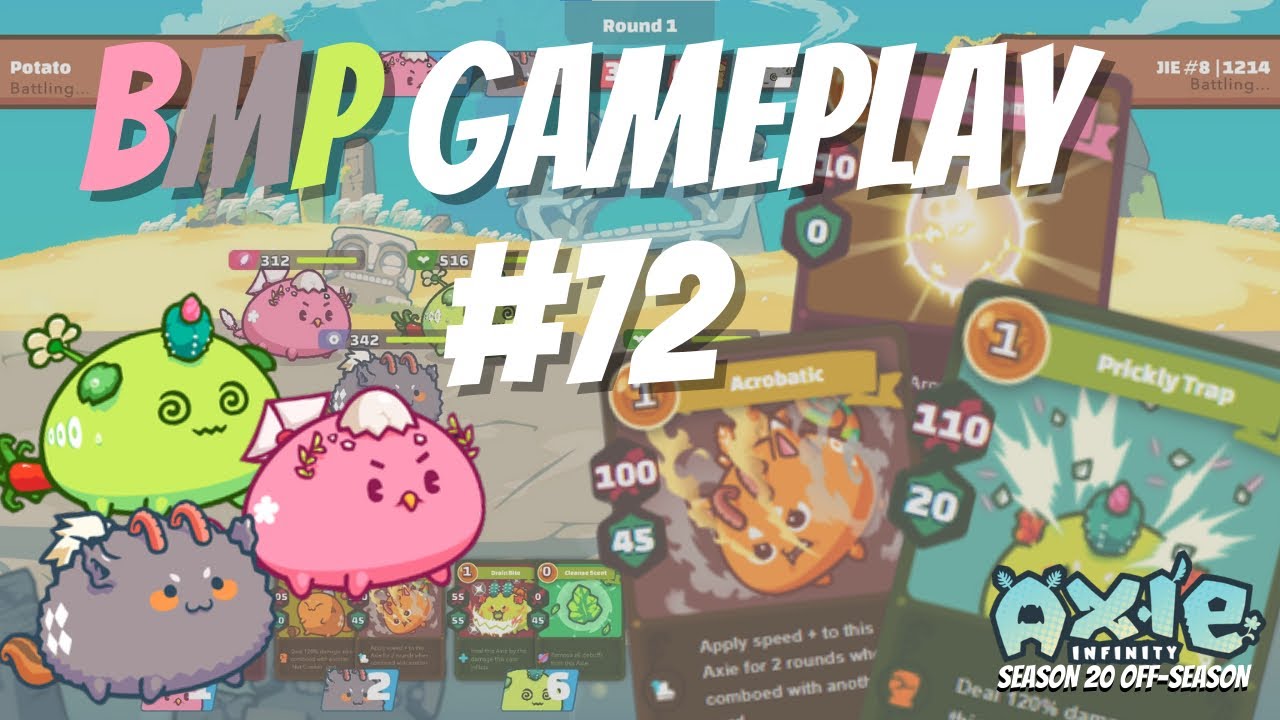 BMP (1900+ MMR) Gameplay #72 | Axie Infinity S20 Off-Season