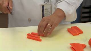 Cook.Plate.Dine. | Exclusive | How to Batonnet and Dice Carrots and Celery