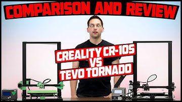 Creality CR-10s vs Tevo Tornado Comparison