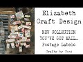 Youve got mail new collection from elizabethcraftdesigns  postage labels