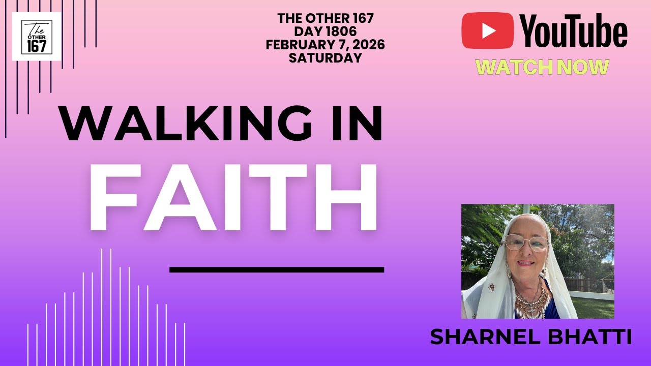 Walking in Faith | Sharnel Bhatti | The Other 167 - YouTube