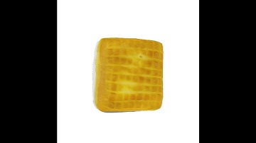 045 Donut bun window2 3D model with UV map