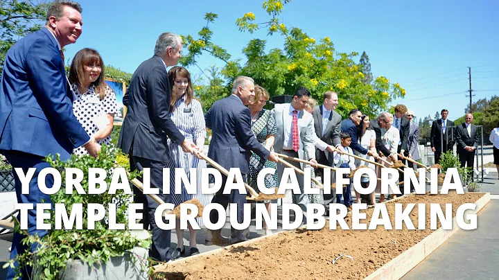 Ground Broken for Yorba Linda California Temple
