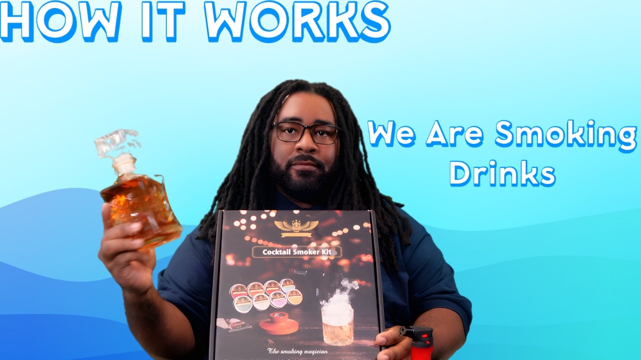 How It Works [ Smoking Your Drink Bourbon Whiskey or Whatever ]