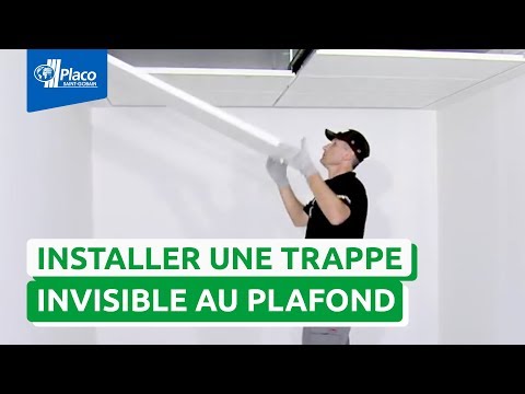 Comment Installer Une Trappe Invisible Au Plafond La