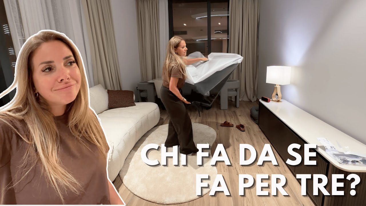 Casa nuova arredi 🏠  il mio nuovo appartamento a Dubai 🇦🇪
