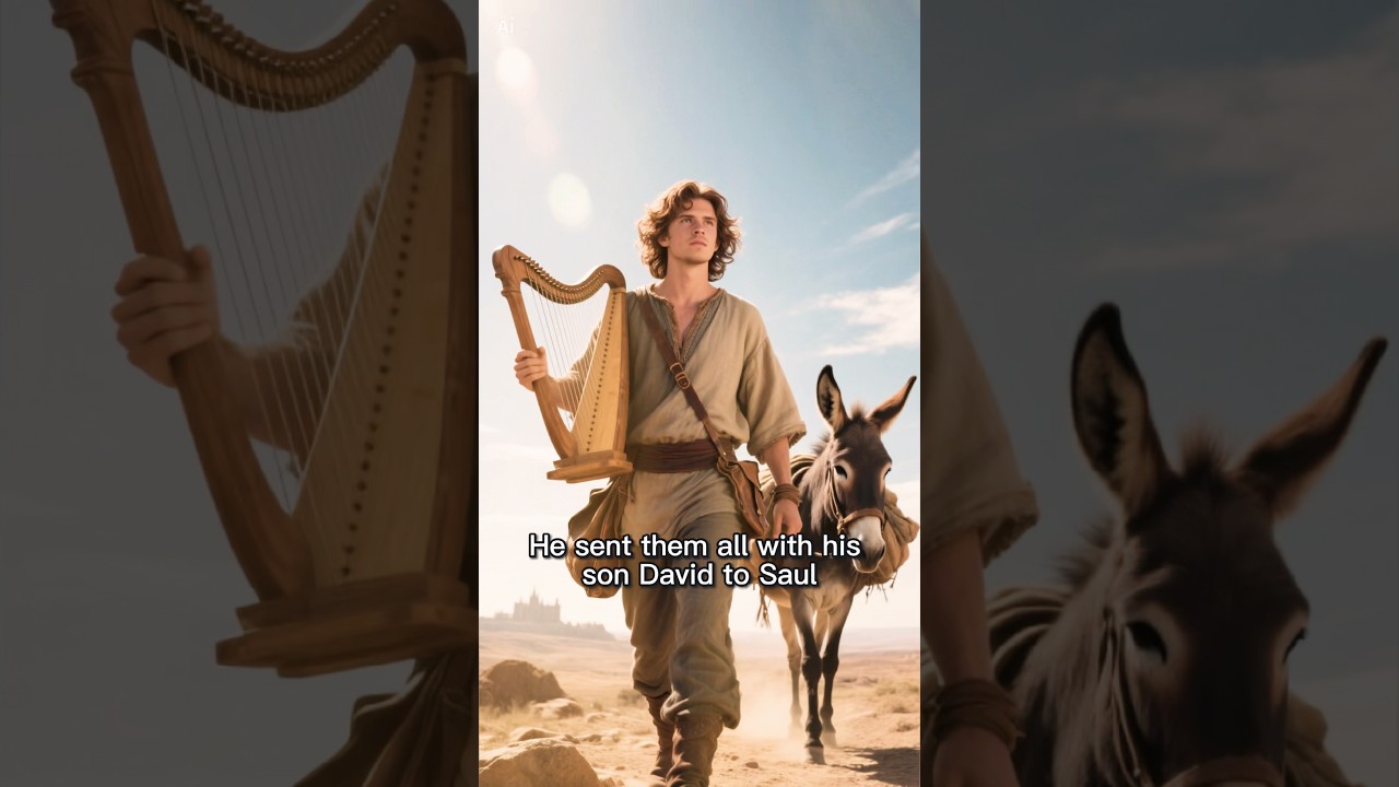 David Plays the Harp🪉.   