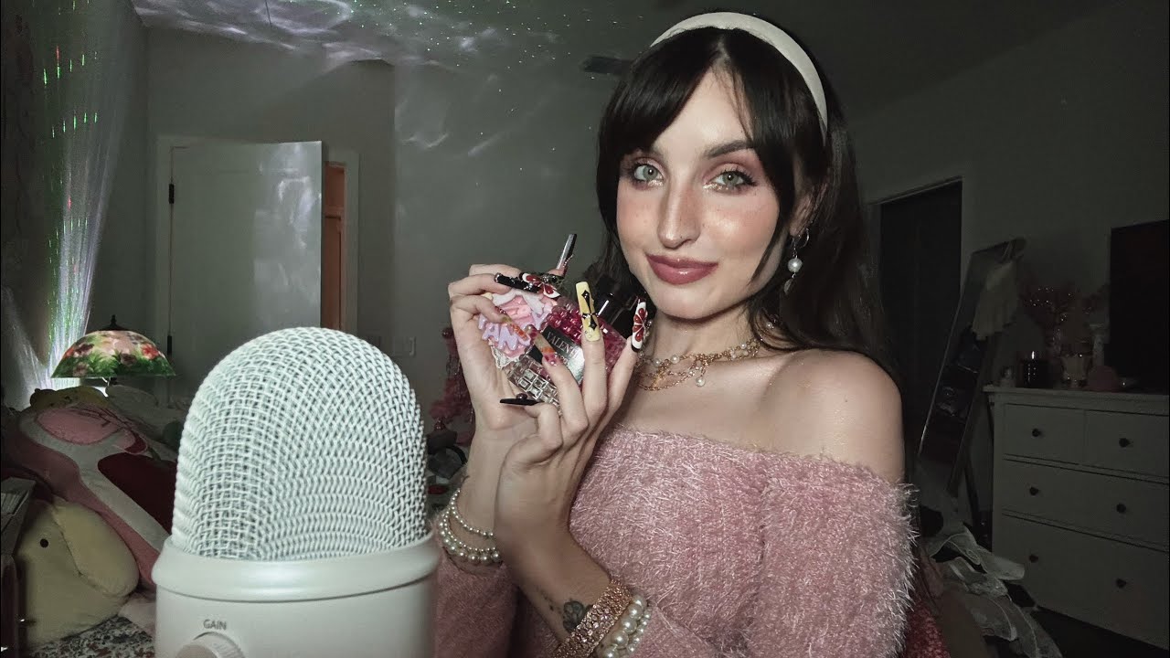 Потрясающее ASMR (быстрые постукивания, игры с волосами/волосы на микрофоне, царапание текстуриро...