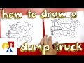 How To Draw A Dump Truck