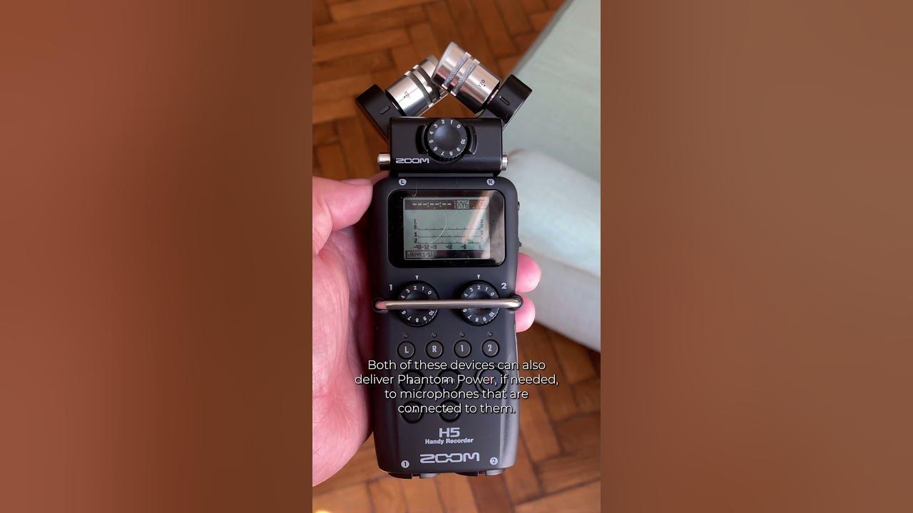 Can They Deliver Phantom Power? Zoom H5 vs H8 YouTube