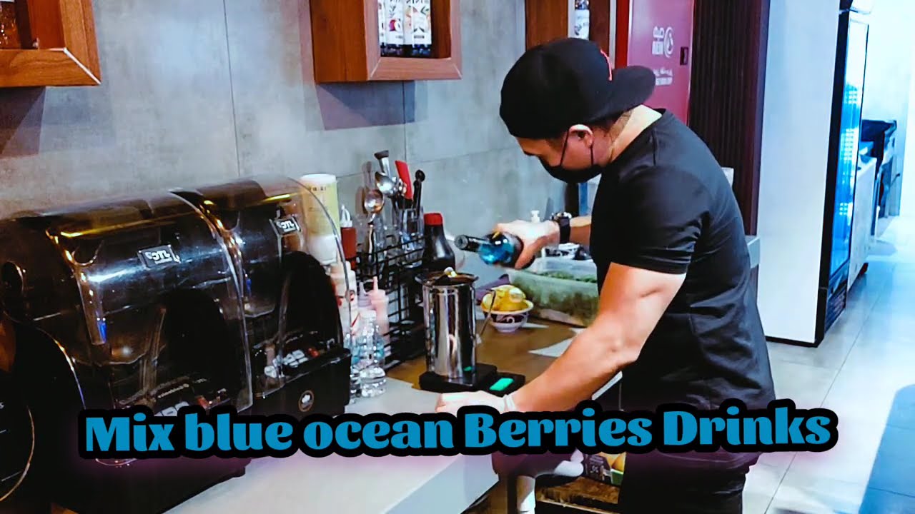 MIX BLUE OCEAN BERRIES DRINKS ||RAMZP OFFICIAL||