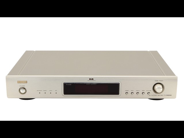 Denon TU-1800 DAB/FM Tuner - Silver | 2ndhandhifi - YouTube