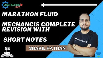 Marathon | Fluid Mechanics Complete Revision with Short Notes | GATE/ESE Exam | Shakil Sir