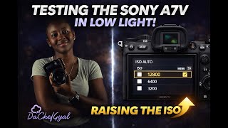 Sony A7V Low Light Test: ISO 320 –102,400 in a Dark Church