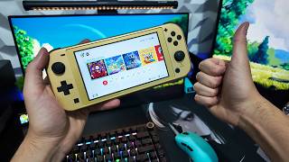 Dia chuvoso com o Switch Lite (+ um jogo indie muito bom)