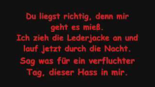 kay one - durch die nacht (lyrics) chords