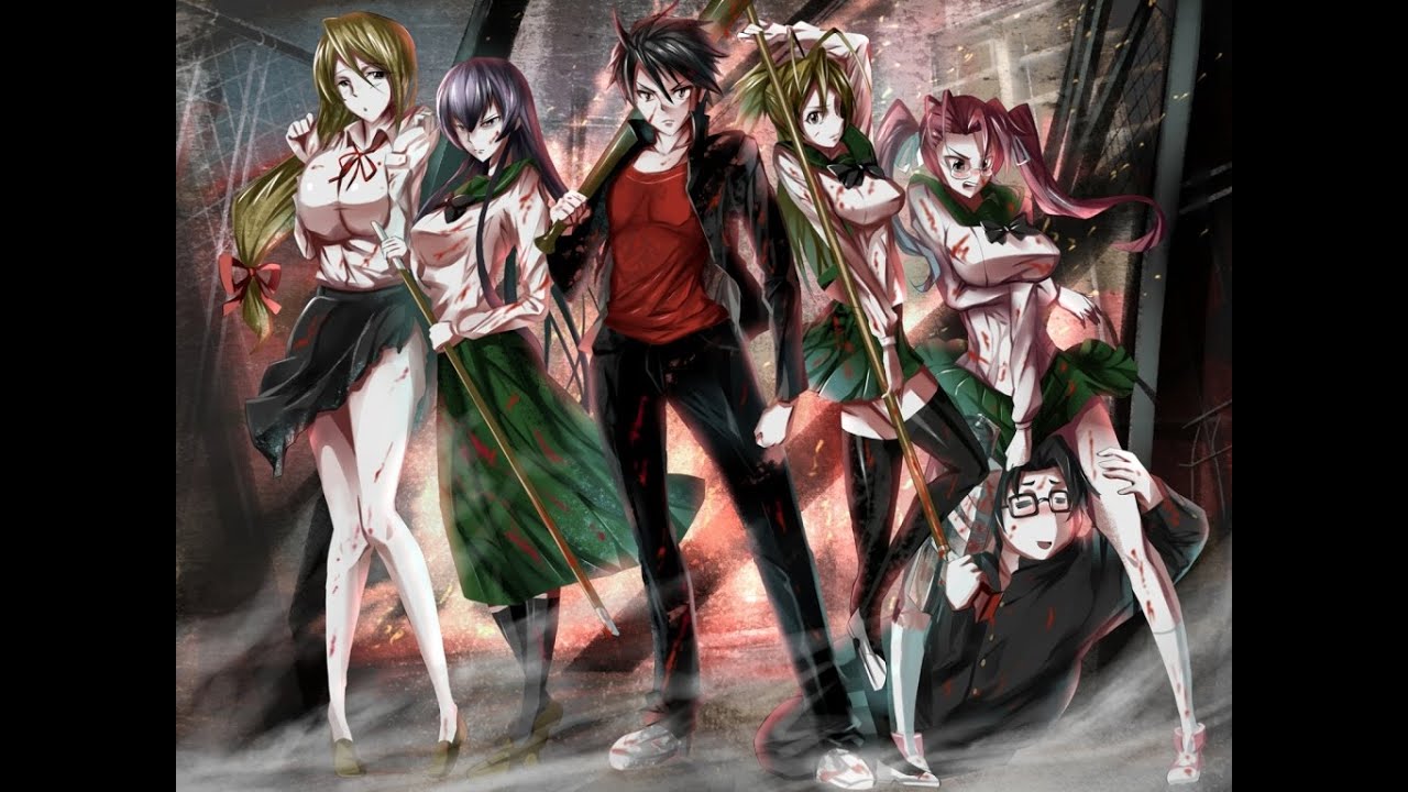 Highschool of the Dead - AMV - Sheperd the fire - Avenged Sevenfold 720p