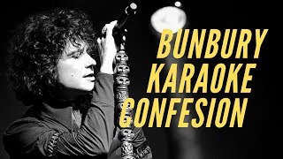 Miniatura de "Enrique Bunbury - Confesión - Karaoke"