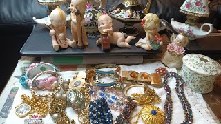 Tooters Treasures YouTube sale Friday April 19 @ 1:30 p.m. Central Time jewelry, kewpies, Nippon