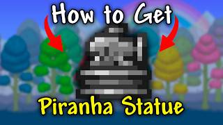 How to Get Piranha Statue in Terraria 1.4.5.6 (Seed)