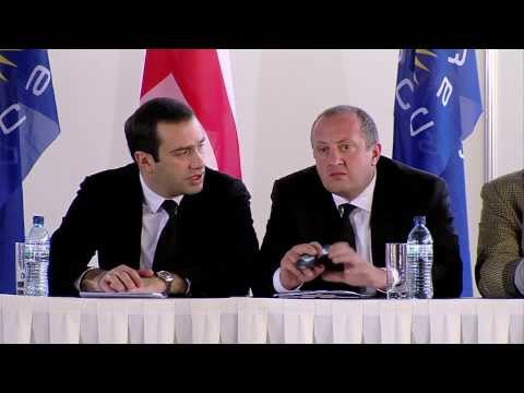 გიორგი მარგველაშვილის შეხვედრა ომის ვეტერანებთან