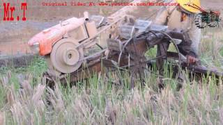 Traktor Quick G1000 Boxer Plough And Ripping Mud Two Wheel Tractor