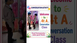 "Good Communication made Good Friends "#trending#viral#school#learning#kidsactivities#shorts#viral#f