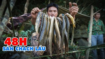 48H CÂU CÁ CHẠCH LẤU TRÊN CON SÔNG MỚI TRẢI QUA TRẬN LŨ LỊCH SỬ