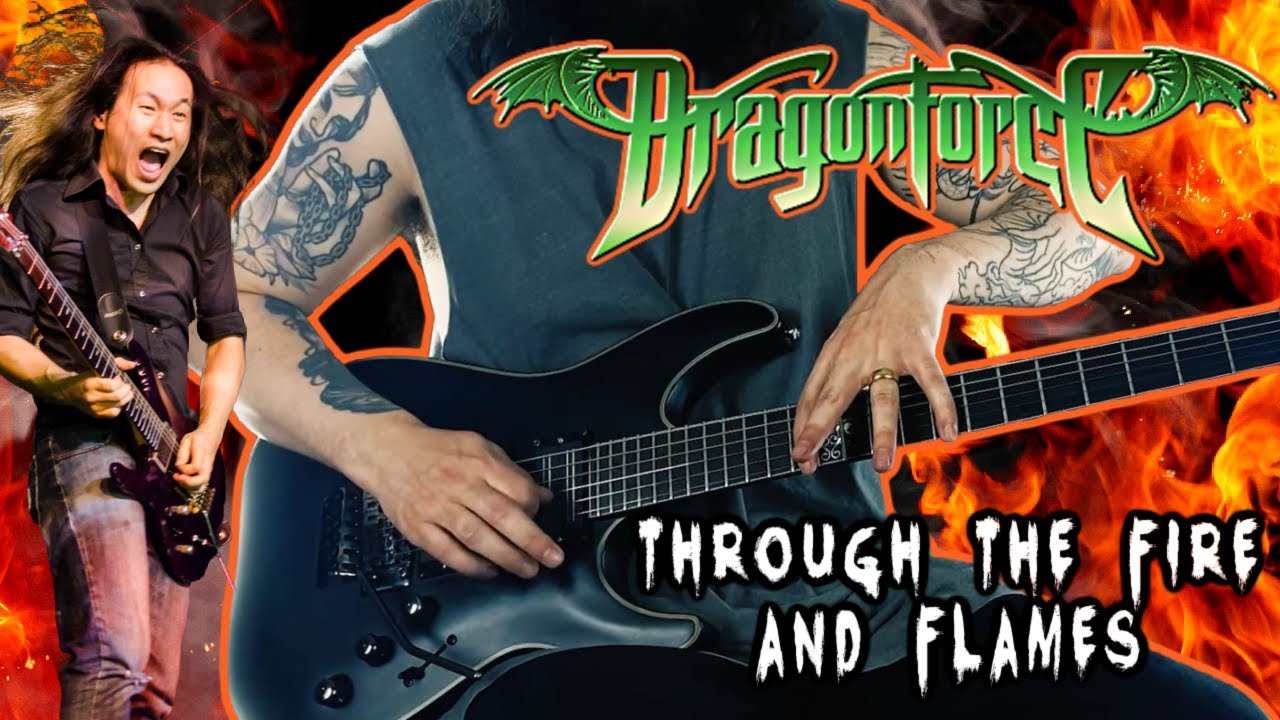 DragonForce - Through The Fire And Flames - Jake Parker (Guitar Cover)