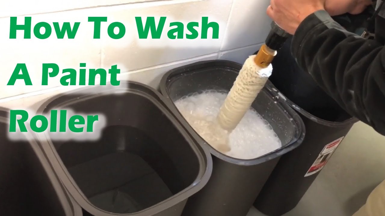 Clean paint rollers fast and easy with Roller Cleaner