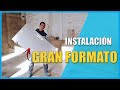 🔶Instalación GRAN FORMATO 🔶 SUELO PORCELANICO | Como poner el suelo de una casa | 2021