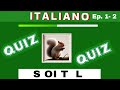 🇮🇹 Italian Vocabulary Quiz | Clothes and Animals 🇮🇹