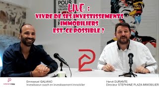 LIVE : vivre de ses investissements immobilier est-ce possible ? screenshot 2