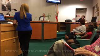Manatee schools check book not reconciled