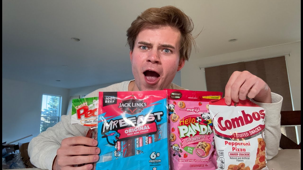 Trying snacks I’ve never had before!