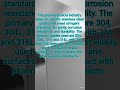 Why stainless steel used in Pharmaceutical industries #pharmawarriors #pharmastudents #pharma