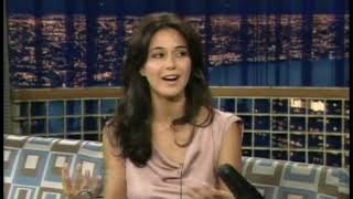 Emmanuelle Chriqui on Conan