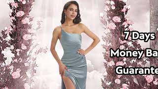 Chicsew 3D Effect Satin Bridesmaid Dresses