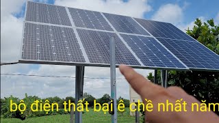 Bộ điện mặt trời hệ độc lập, thất bại ê chề nhất năm/ Hỏi đáp điện năng #59