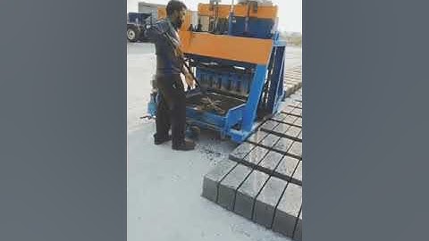 Concrete block making machine plc automatic operating system by Everon impex 9843762454