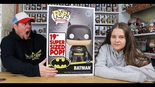 Unboxing & first look at the epic and amazing new 19" batman funko pop
from in a box - uk hi every one welcome back to another video with
danny ...