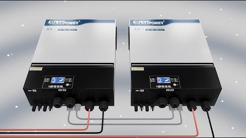 6.5KW Hybrid Solar Inverter - 2 Units in Split-Phase Configuration | ExpertPower