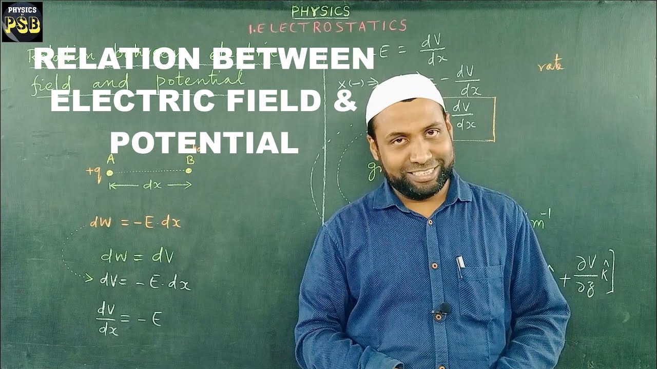 Relation between Electric Field and Potential | Electrostatics | Class ...