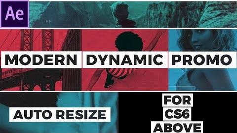 Modern Dynamic Opener After Effects Templates