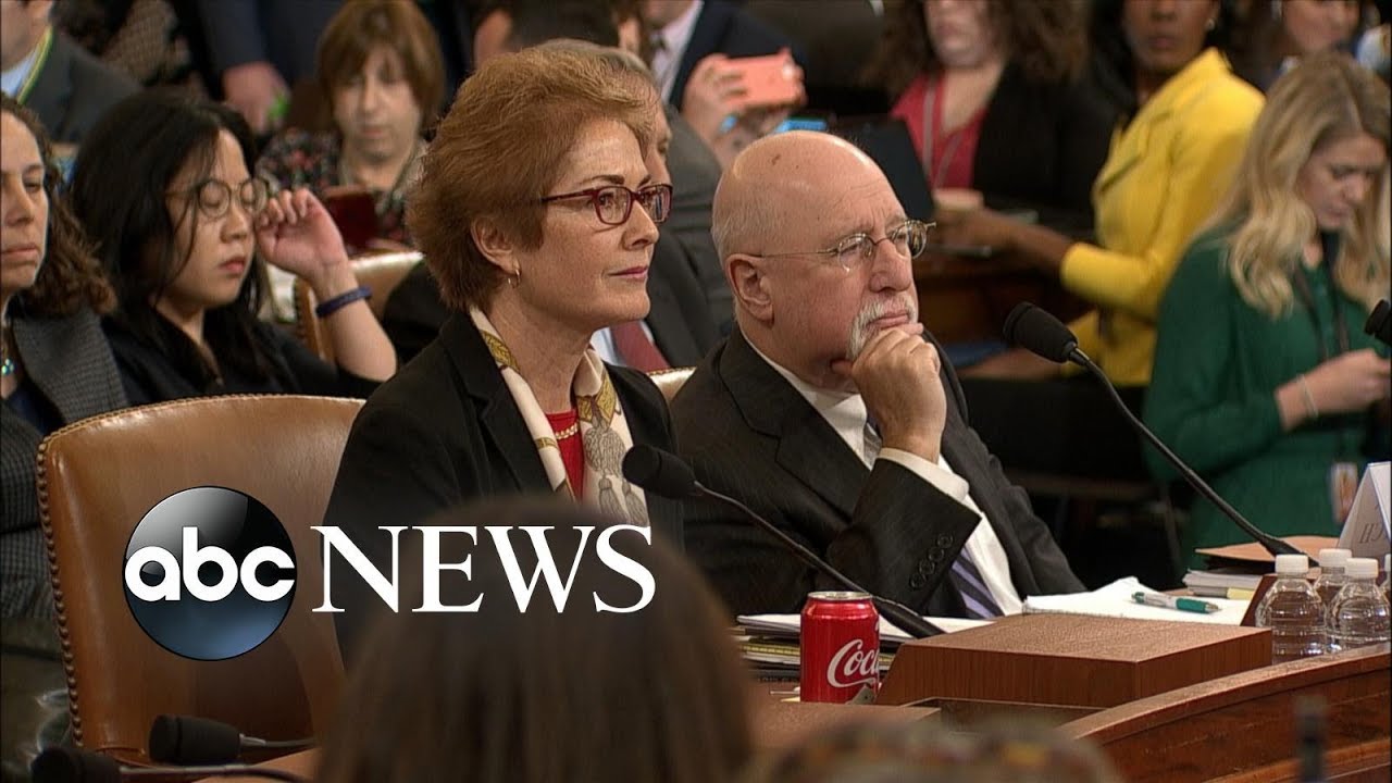 Trump denies tweets against Yovanovitch were witness intimidation | ABC News