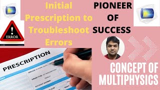 A tale of common errors in COMSOL Multiphysics #errors #comsol #rectification #research #engineering