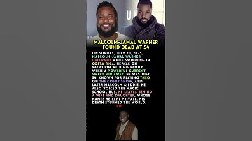 Thumbnail of Malcolm-Jamal Warner found Dead at 54