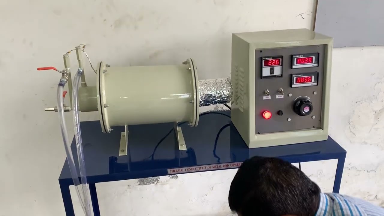 THERMAL CONDUCTIVITY OF METAL ROD APPARATUS by ETHER ENGINEERS
