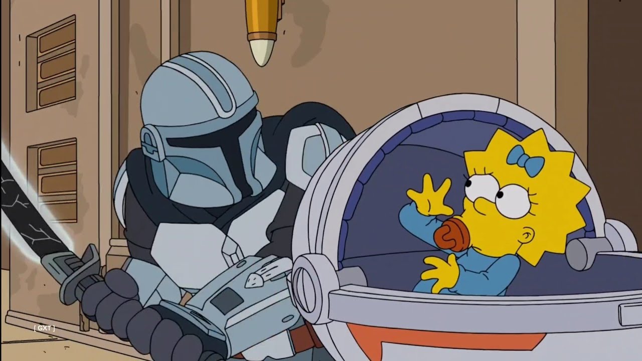 Maggie meets The Mandalorian.