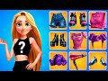 Rapunzel Glow Up Into E-Girl! Tangled Extreme Makeover Art